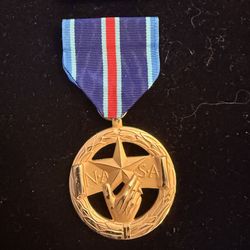 NASA EXCEPTIONAL BRAVERY MEDAL With Ribbon