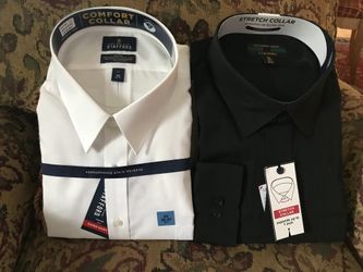 Brand new men’s extended size dress shirts