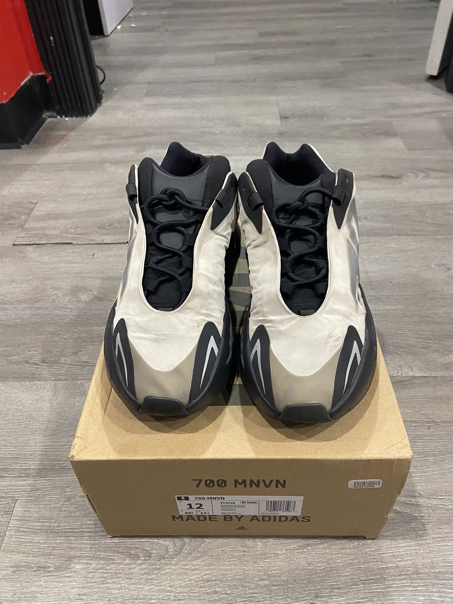 adidas gazelle silver green womens Adidas Yeezy 700 MNVN Metallic Shoes – Extra Butter main image 0