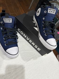 Converse All Star High Top Sneakers Navy Blue