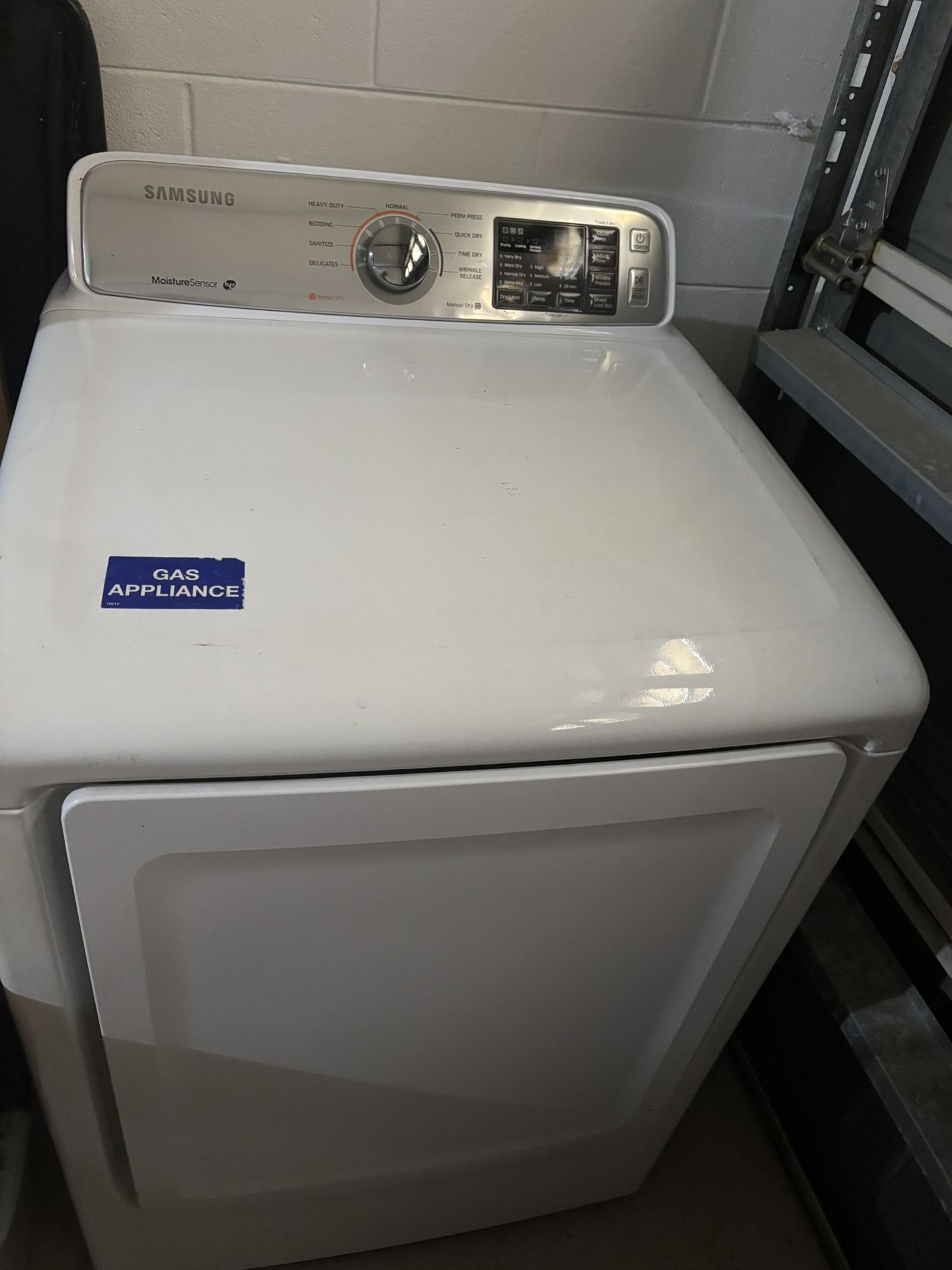 SAMSUNG GAS DRYER