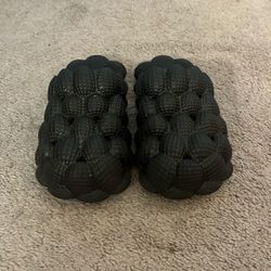 Black Bubble Slides 