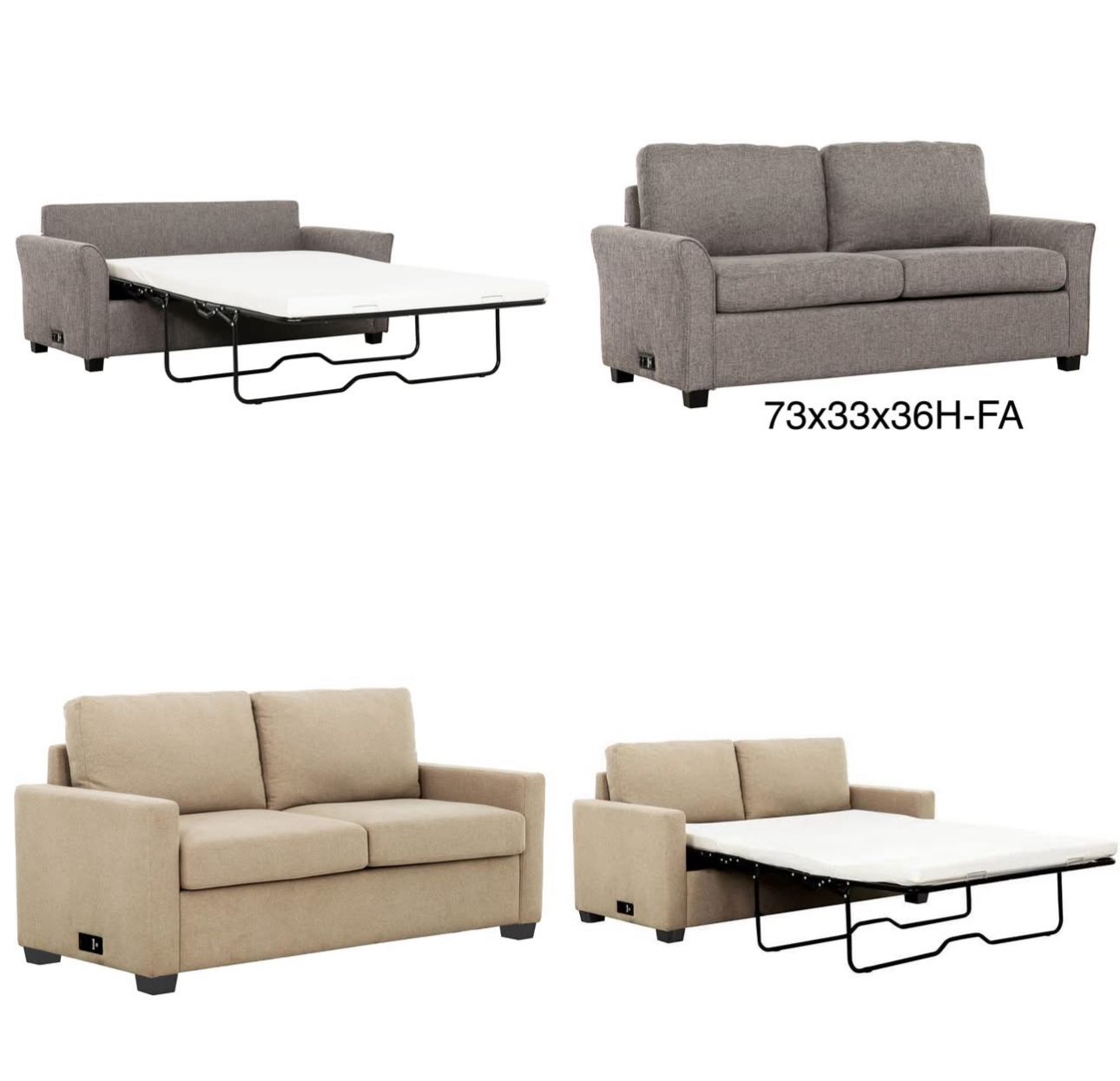 $499 Full Size Sofa Bed
