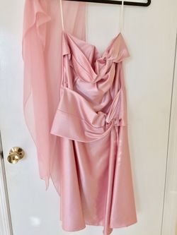 Beautiful pink dress size large