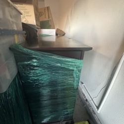 Black Wooden Dresser