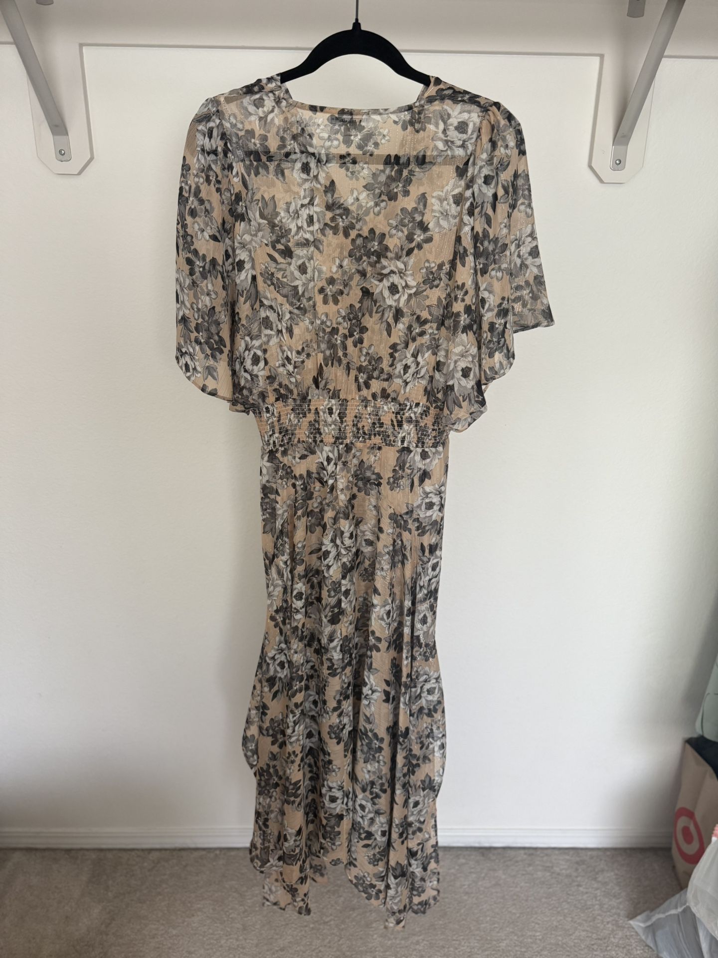 Calvin Klein Floral Dress – Size 10