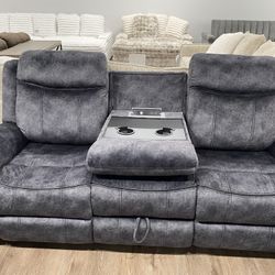ALL  MANUAL RECLINING SOFA AND LOVESEAT SETS ON SALE FOR $1199