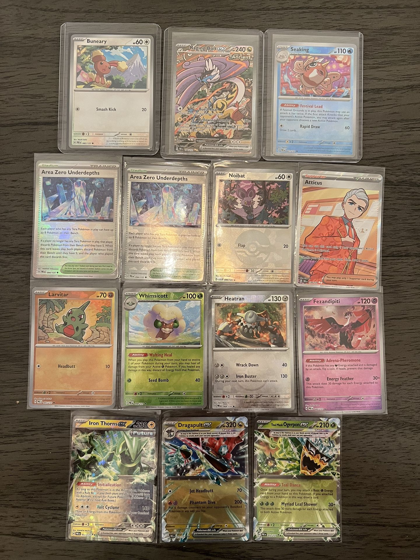 Pokémon Prismatic Evolutions Lot - SAR, Master balls, Poke balls