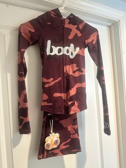 Body Brand Camo Two-Piece Set
