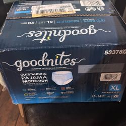 Diapers Goodnites 