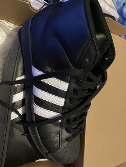 Adidas Shell Toe High Tops Mens Size 10 