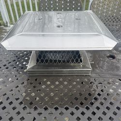 Homesaver Pro 13x13 base single-flue mesh stainless steel chimney cap