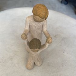 Guardian Angel And Child Statue