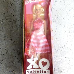 Vintage 2002 Barbie XO Valentine Mattel #55517 Barbie Doll NIB
