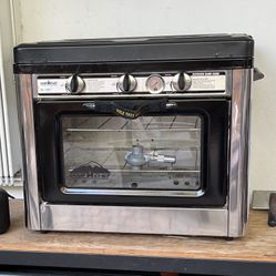 Camp Chef Portable Gas Stovetop and Oven w/ Storage Bag