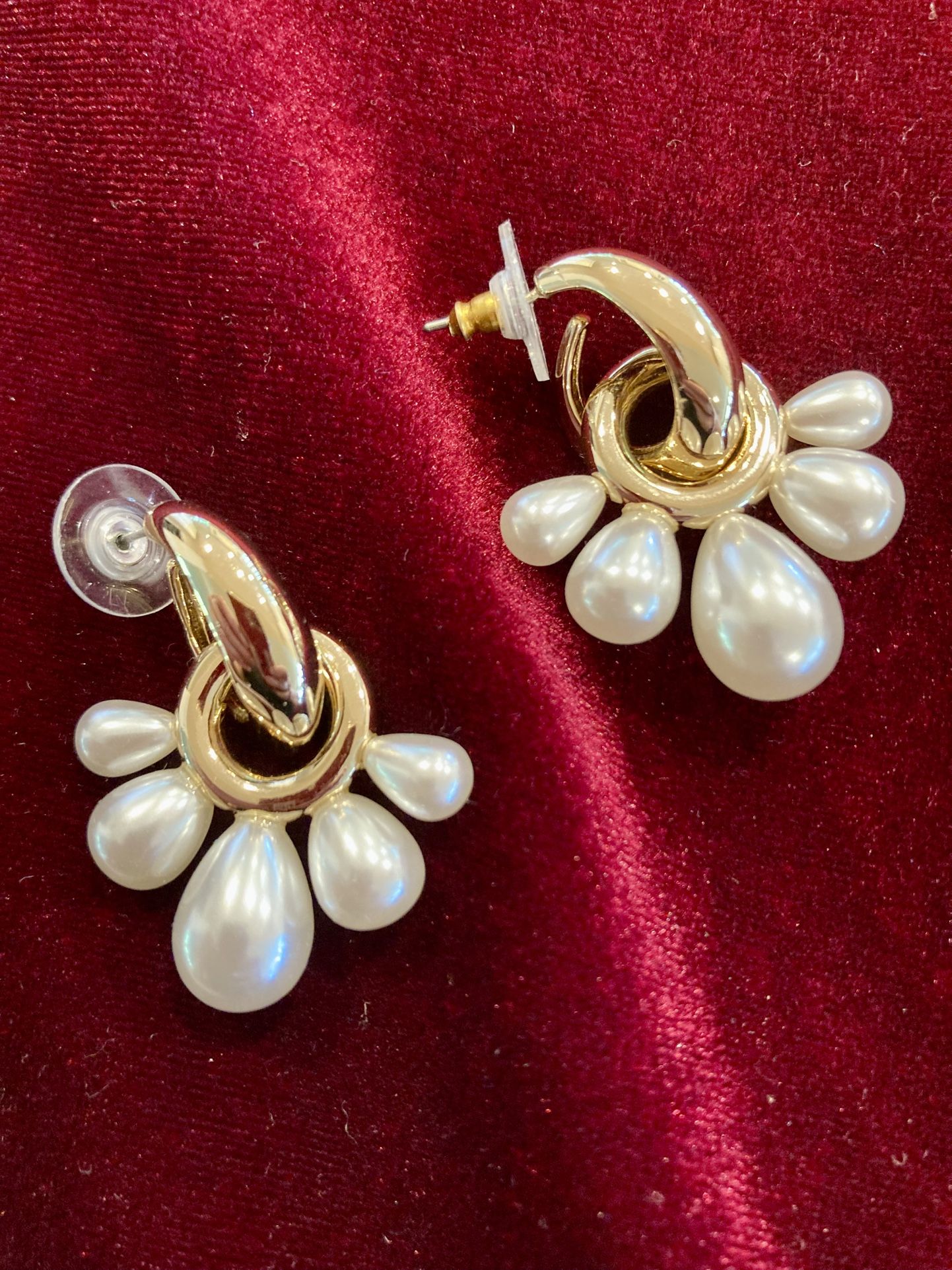 Freshwater Pearl Drop Earrings- Mignonne Gavigan