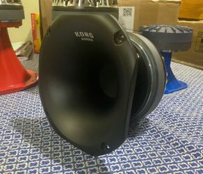 New Kong Audio 4 Bolt Compression Driver + Aluminum Shallow/Short Horn Waveguide $80 Each