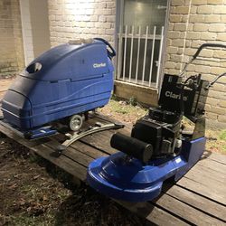 Floor scrubber and Burnisher/Polisher