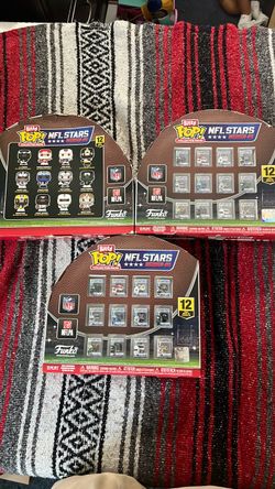 Funko Bitty Pop NFL Stars Collector Pack (x3)