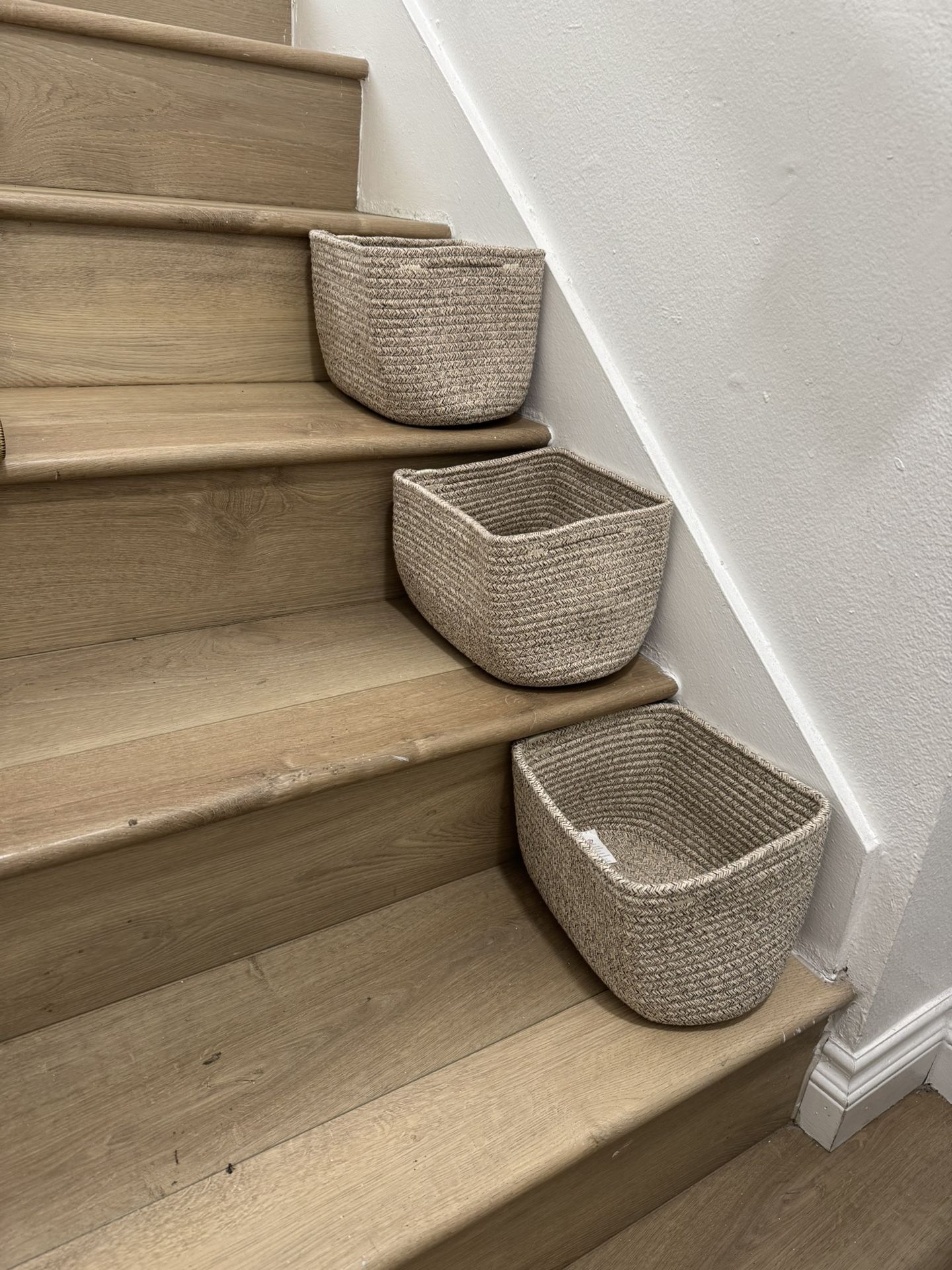 Staircase Storage Baskets Set 3