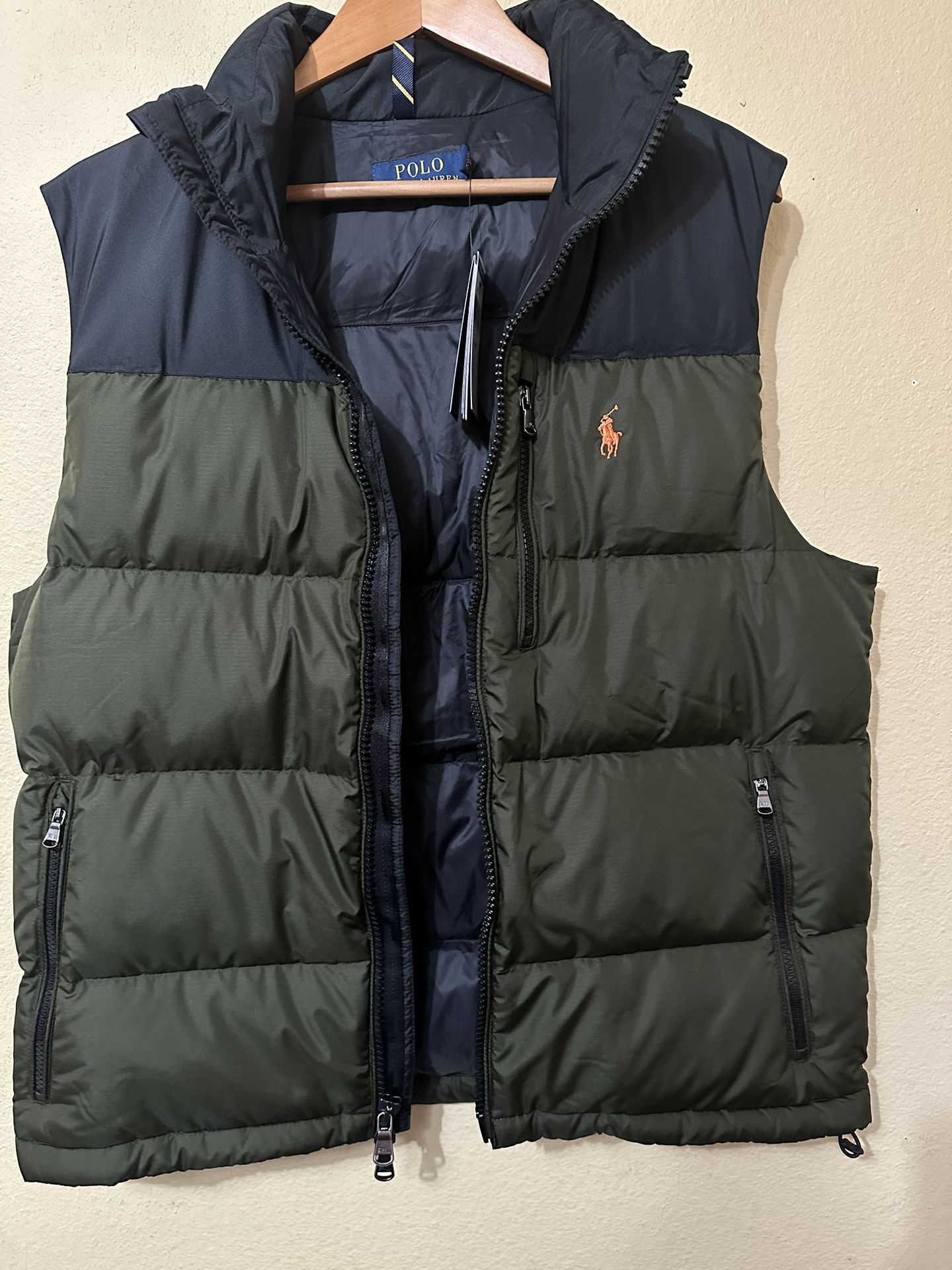 Polo Men’s Vest, Size # M , 90 Firm In Price
