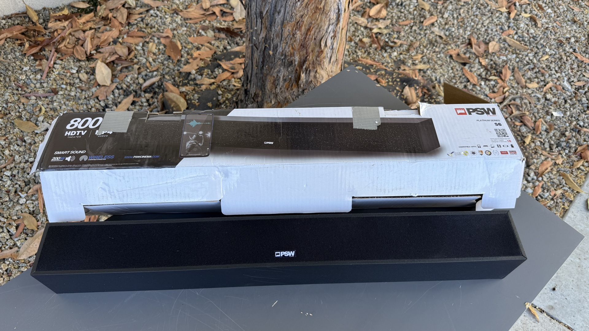 PSW S6 Digital Theater Soundbar (800W) – with Box