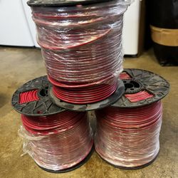 #10 Red AWG THHN stranded 500’ Rolls
