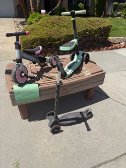 Kids Scooters and Balance Bike Bundle