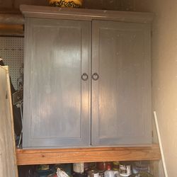 Wooden hutch