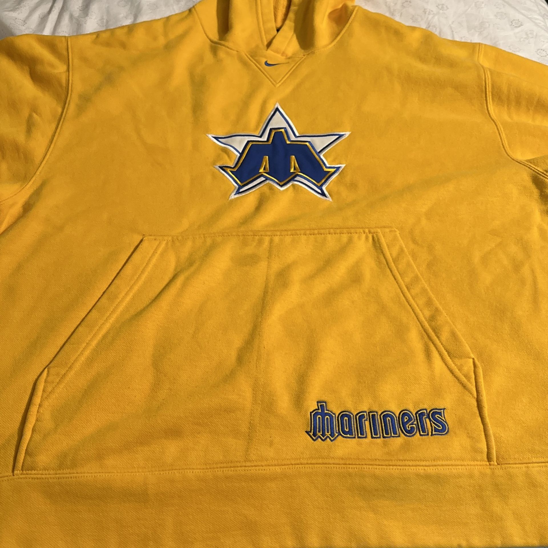 Mariners Nike Vintage Hoodie Medium