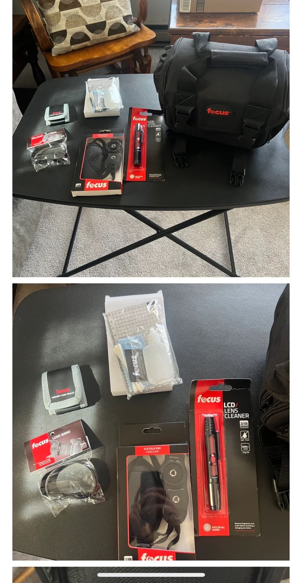 Focus bag and accessories