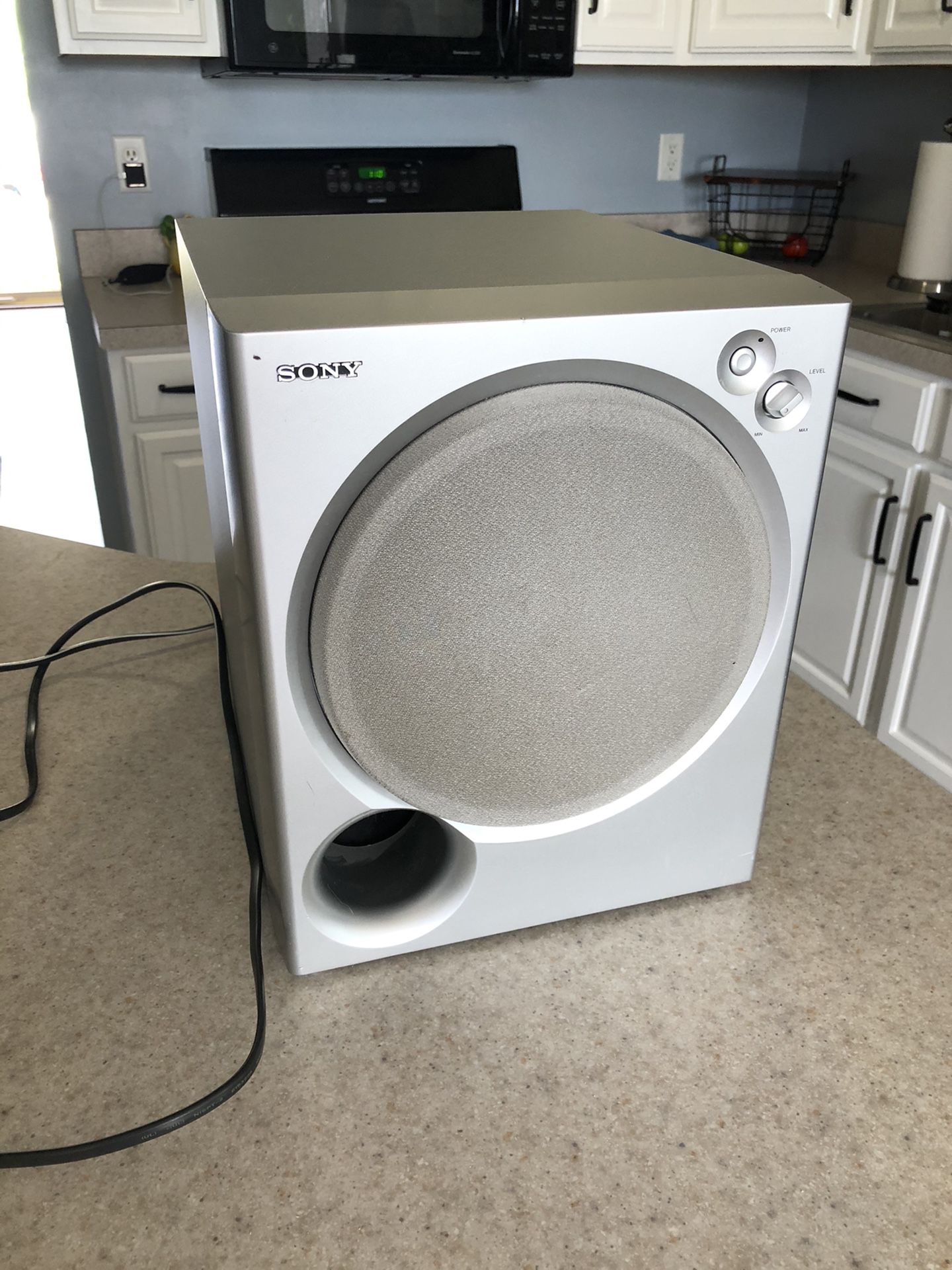 Sony Active Subwoofer SA-WMSP85 w/ 30’ RCA cable