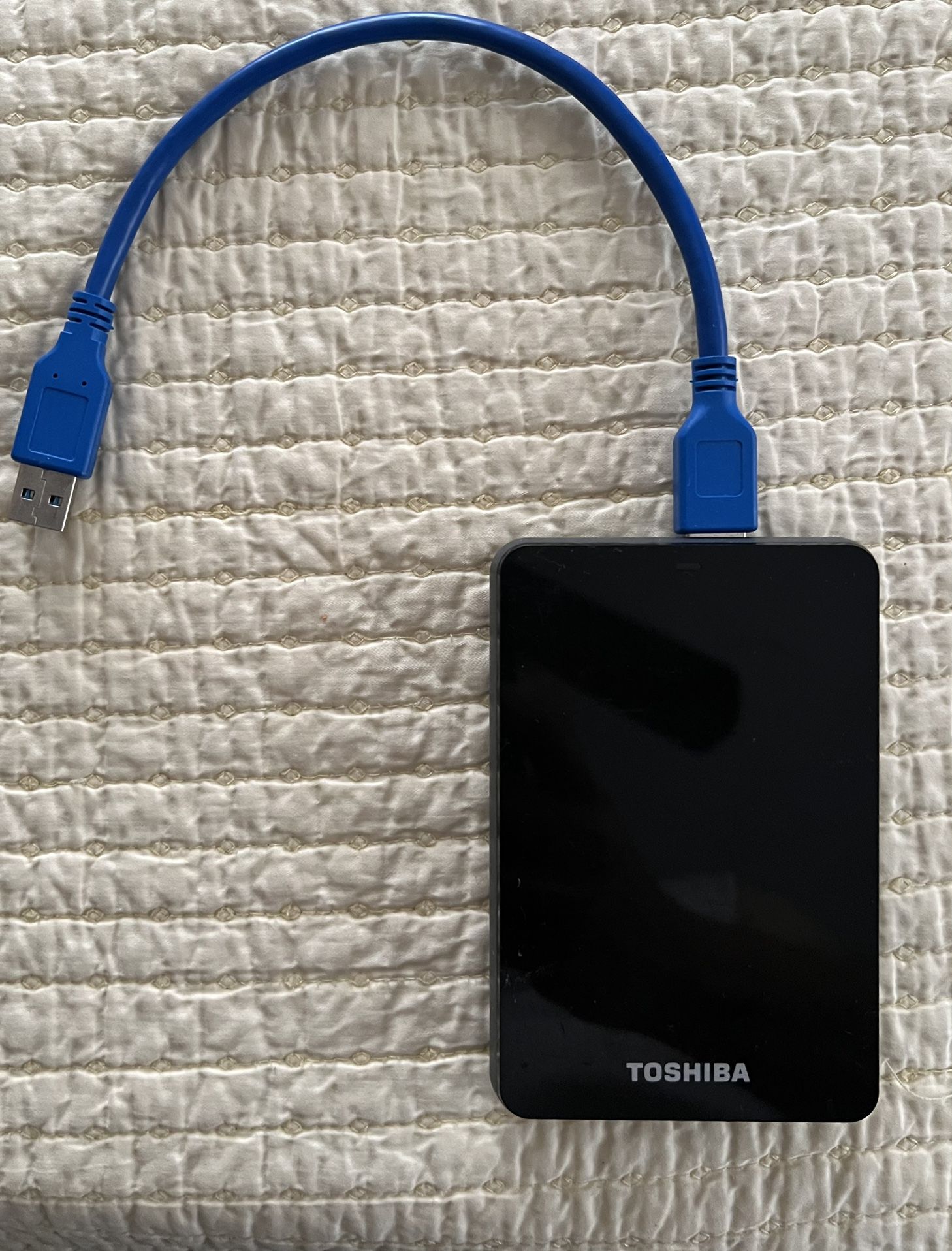 1TB Toshiba Canvio External Hard Drive