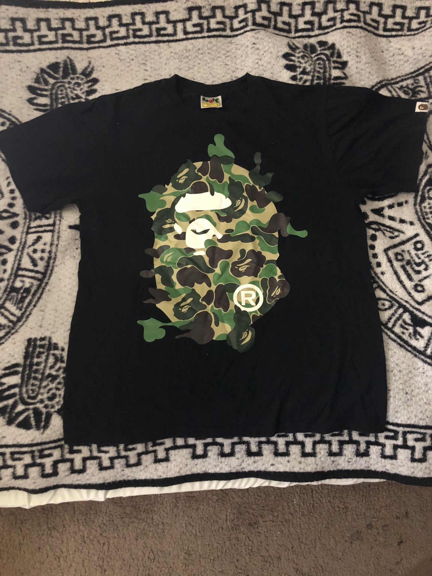 Bape Shirt Size L Like Brand New!!