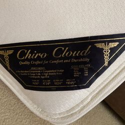 CHIRO CLOUD Full Size Mattress With Box Spring