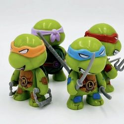 4pcs/Set Ninja Turtle Anime Figure Neca TMNT Limited Edition Action Figurine