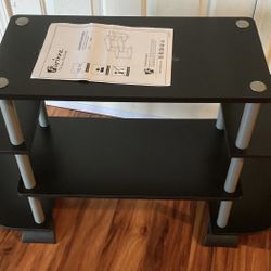 Furinno Turn-N-Tube Rounded Corner TV Table -Expresso