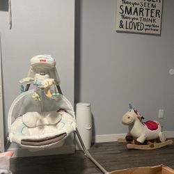 Baby Cradle’n Swing And Pony Toy 