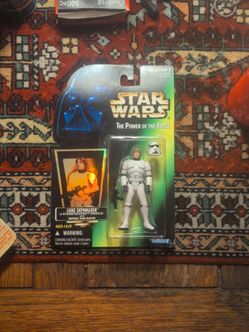 1996 Luke Skywalker storm trooper disguise figure