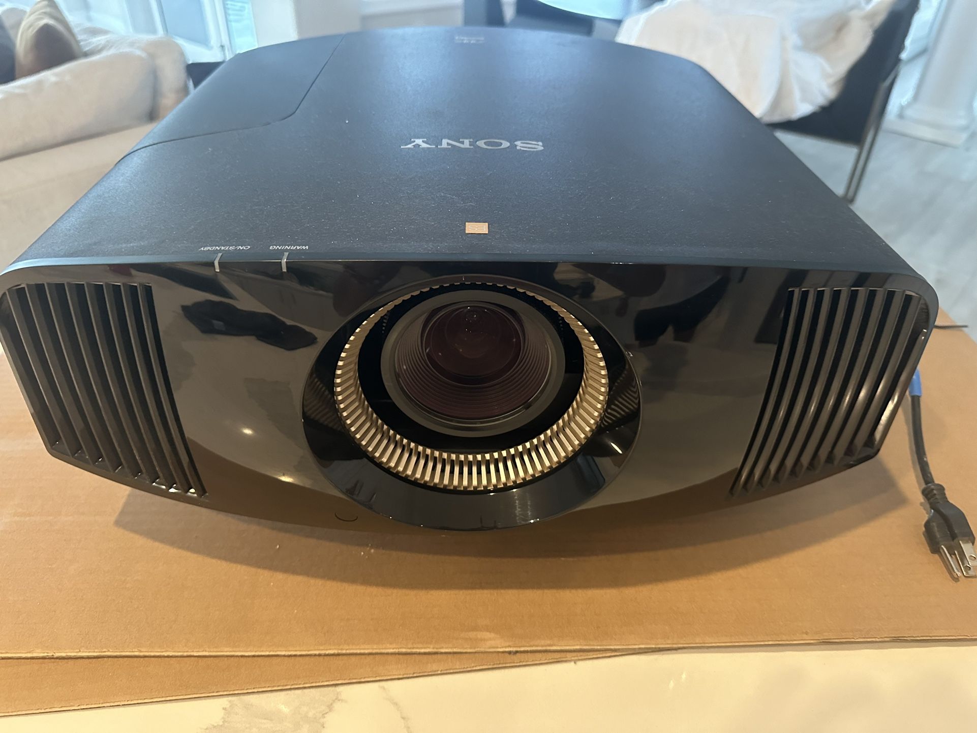 Sony 4K SXRD Projector - Theater Room