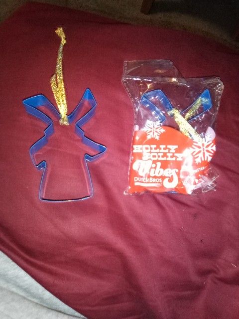 Dutch Bros Cookie Cutter Ornaments