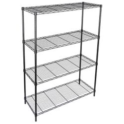 Black Metal Shelves