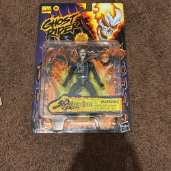 Marvel Legends Ghost Rider Retro Johnny Blaze 6” Figure Toybiz Style