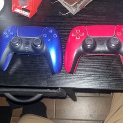 Two Ps5 Controllers In Good Condition 