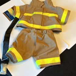Build A Bear Firefighter Costume