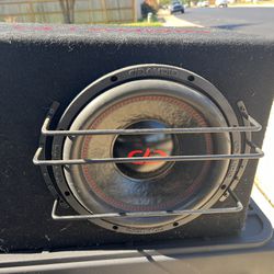 12” Subwoofer And Amp 