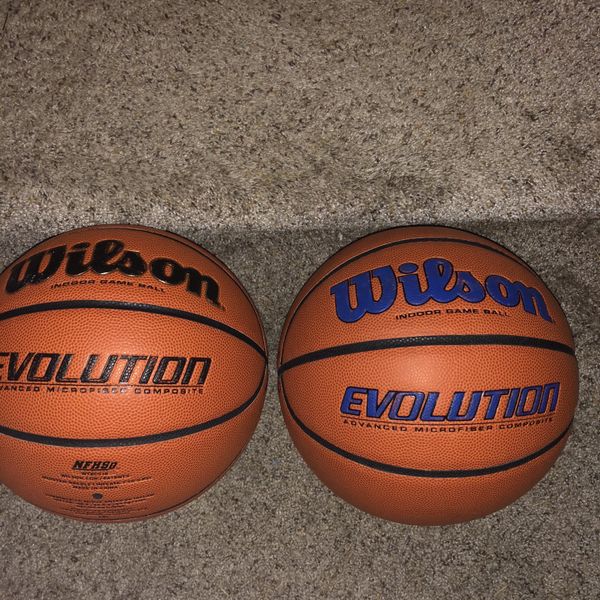 wilson basketball leather