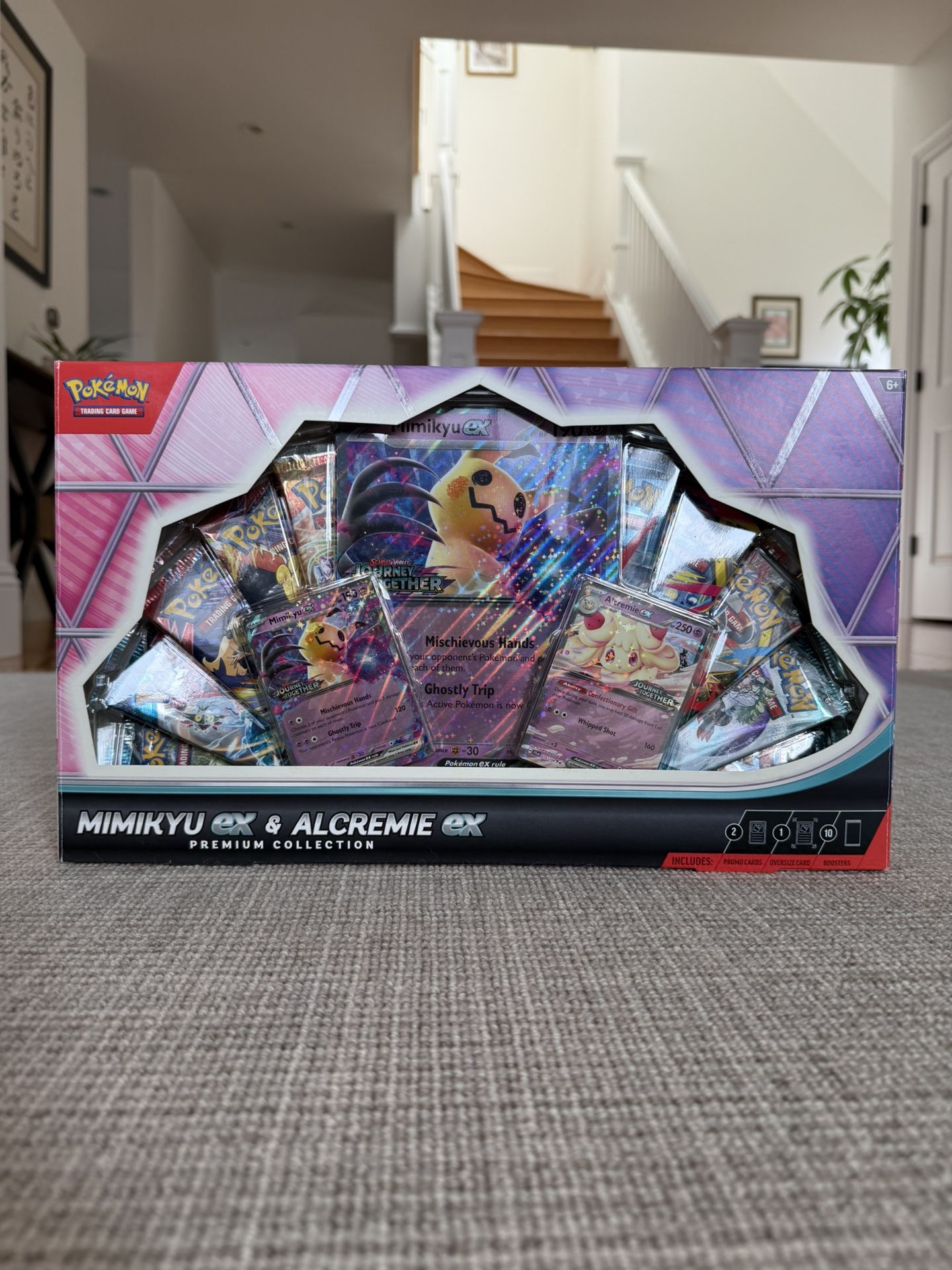 Pokemon Mimikyu Ex & Alcremie Ex Premium Collection