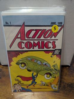 Action Comics No. 1 June 1938 Reprint