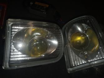 240sx S14 Silvia JDM Factory Kouki Glass Projector Foglights